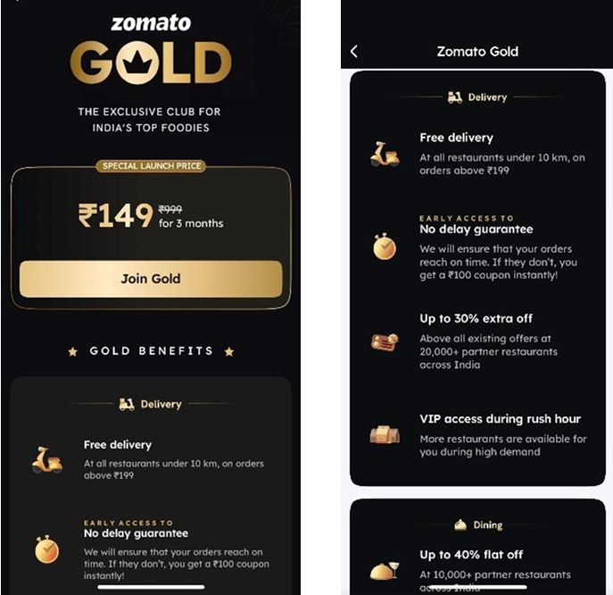 Zomato Gold